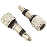 Fischer 85490 6-teilig, Ventil-Set Dunlop, Grau