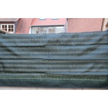Lemodo Zaunblende dunkelgrün, 1,5x5 m, 90% blickdicht, 150g pro m2