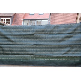 Lemodo Zaunblende dunkelgrün, 1,5x5 m, 90% blickdicht, 150g pro m2