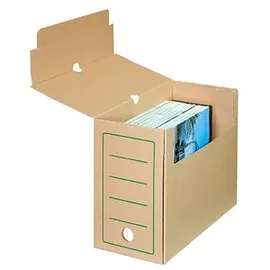 Cartonia Archivboxen braun 15,0 x 34,0 x 25,2 cm, 10 St.