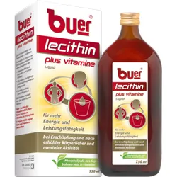 Buer Lecithin Plus Vitamine flüssig 750 ml