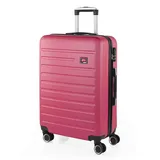 SKPAT - Koffer Mittelgroß, Hartschalenkoffer L, Koffer & Trolleys, Hartschalenkoffer, Hartschalenkoffer Groß für Vielreisende, Fuchsia