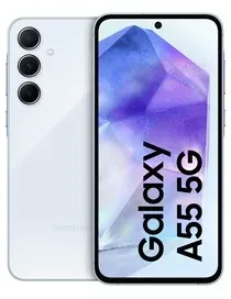 Samsung GALAXY A55 5G A556B Dual-SIM 256GB Awesome Iceblue Android 14 Smartphone