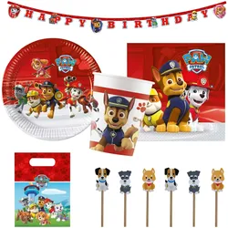 Partystrolche Partyset Paw Patrol 45 tlg., rot