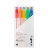 cricuttm Joy Glitzer-Gelstifte für Schneideplotter farbsortiert, 10 St.