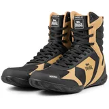 Lonsdale Heskin Herren Schwarz/Gold/Weiß 44