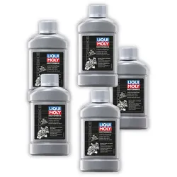 5x 250ml LIQUI MOLY 1601 Motorbike Leder-Kombi-Pflege Lederpflege Kombipflege