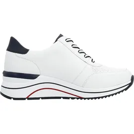 remonte Sneaker Damen Weiß/Blau 37