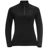 Odlo Fleecepullover Midlayer Schwarz XL