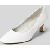 TAMARIS Pumps mit Blockabsatz, Weiss, 38