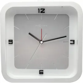 Nextime 5221wi 20 cm grau/transparent/weiß