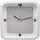 Nextime 5221wi 20 cm grau/transparent/weiß