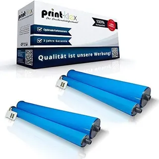 Print-Klex 2x Kompatible Thermorollen für Philips Magic 5 Smart Magic 5 Voice Magic 5 Voice Colour Dect Magic 5 Voice Dect Magic 5 Voice Dect DUO PFA351 PFA352 252422040 Office Line Serie