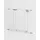 Sämann Türschutzgitter 84-95 cm Weiß