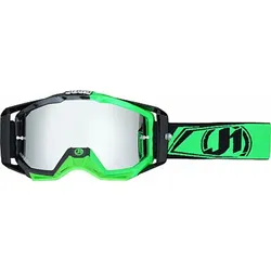 Just1 Iris Motocross Brille, schwarz-grün für Männer