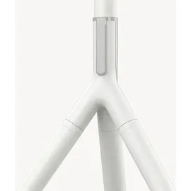 pro.tec Valle TV-Ständer 137 x 85,5 x 46,5 cm Weiß Aluminium/Kunststoff/Metall/Stahl