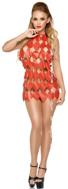 ME-SEDUCE - GWEN KLEIDEN ROT XXL/XXXL - L/XL