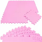 LittleTom - 9 Teile Baby Kinder Puzzlematte ab Null - 30x30 Puzzle Spielmatte Krabbelmatte