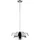 Elstead Lighting Brisbin 1-flg. 60 cm rund poliertes Nickel