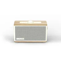 Pure Classic Aura Baumwoll-Weiß/Eiche Bluetooth-Lautsprecher