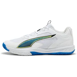 Puma Accelerate Pro 4 Game On Handballschuhe 01 - PUMA white/glowing red/ultra blue 38.5