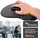 CSL Mauspad 2er Spar-Set mit ergonomischer Handgelenkauflage, Gel Komfort Office Mousepad