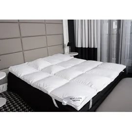 Mayaadi Home HS66 Matratzenauflage Topper 140 x 200 cm weiß