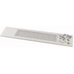 Eaton 122128 Frontblende, +Einbausatz, vertikal, leer, HxB=100x600mm, Sonderfarbe XME0406CV-SOND-RAL*
