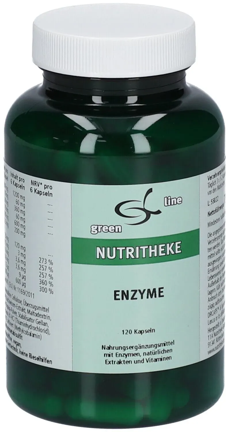 green line Nutritheke Enzyme