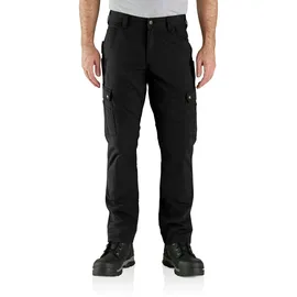 CARHARTT Relaxed Ripstop Cargo Work Hose Schwarz W31/L34
