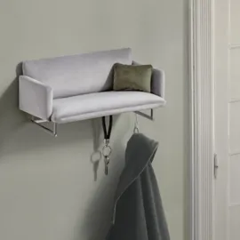 philippi Garderobenhaken Couch grau