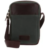 Buckle & Seam Umhängetasche Canvas Runner Crossbody Bag Green