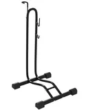 sportnow Fahrradständer vertikaler und horizontaler Radständer Aufstellständer wetterfest für und 700c Fahrräder Bodenmontage 45 x 44 x 118