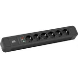 Bachmann Steckdosenleiste PRIMO 2 6xCEE7/3 1xUSS (6 x, CEE 7/3, 2 m)