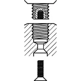 Röhm Bohrfutter, mit Radialverriegelung Extra RV, Metallausführung, Typ 13-1/2