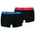Puma Everyday Trunks Schwarz/Blau/Rot XL 2er Pack