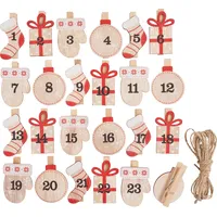 VBS Adventszahlen Geschenk Set 4.8 cm - Bunt