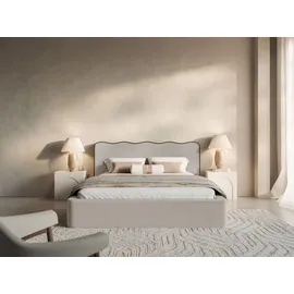 Selsey Polsterbett, Beige, - Beige