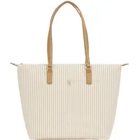 Tommy Hilfiger Poppy Summer Tote L Safari Canvas Stripe