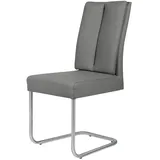 Woodford Kunstleder-Schwingstuhl  Luca 2 ¦ grau ¦ Maße (cm): B: 48 H: 99 T: 69.0