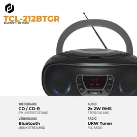 Denver TCL-212BT grau