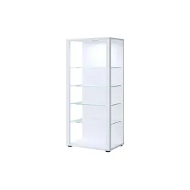 VCM Vitrine Glasol 51,8 x 34,8 x 114,5 cm Weiß