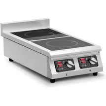 Royal Catering Doppelte Induktionsplatte 2 x 28 cm