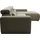 DOMO collection Ecksofa »Brandon B/T: 289/177 cm, belastbar bis 140kg/ Sitz, L-Form« mit Sitztiefenverstellung, Cord, schlamm, braun
