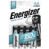 Energizer Max Plus Mignon (AA)-Batterie Alkali-Mangan 1.5V 4St.