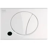MEPA Ellipse Sanicontrol Betätigungsplatte 718326 für Air- WC Ausführung 950, weiß