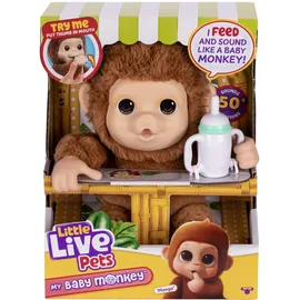 Little Live Pets My Baby Monkey 30 cm Mehrfarbig