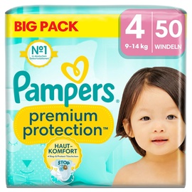 Pampers® premium Protection Gr.4 Maxi 9-14kg Big Pack