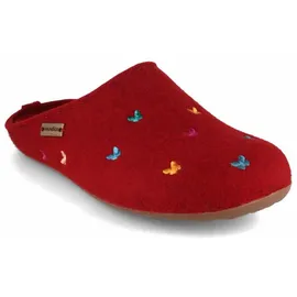 HAFLINGER Everest Farfalline für Damen, rot, 39 EU