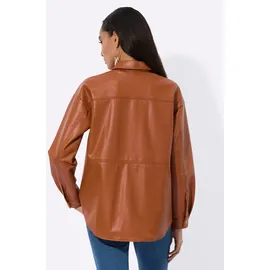 CREATION L Hemdbluse in cognac | Gr.: 36